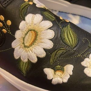 Mark Nason Leather Slip Ons Women's 9